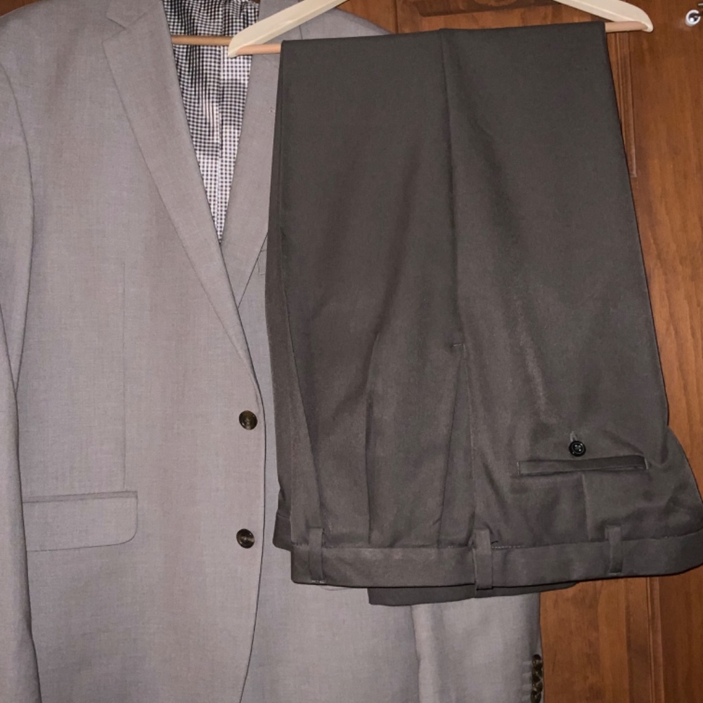 Haggar Mens Pants, Sz 40x32, Medium Brown - Picture 4 of 4